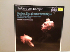 Berlioz - Symphony Fantastique- Karajan (1983/Polydor/RFG)- disc VINIL/Impecabil foto