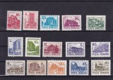 ROMANIA 1991 LP 1257 LP 1262 LP 1266 HOTELURI SI CABANE (UZUALE) SERII MNH