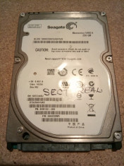 Hard-disk / HDD SEAGATE MOMENTUS 250GB ST9250315AS Defect - Sectoare realocate foto