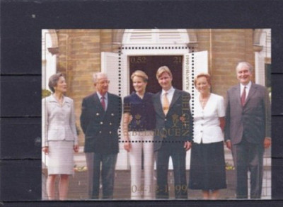 BELGIA 1999 &amp;ndash; FAMILIA REGALA, bloc nestampilata, DS16 foto