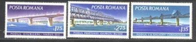 Romania1972 - PODURI, serie nestampilata, VL27 foto