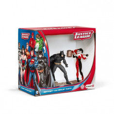 Figurina Schleich Batman Vs Harley Quinn Pack - 22514 foto