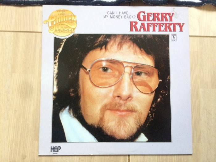 gerry rafferty can i have my money back album 1981 disc vinyl lp muzica rock VG+