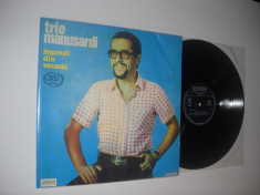 TRIO MANUSARDI: Impresii Din Vacanta- Seria Jazz nr. 10(1974)vinil editie de lux foto