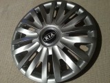 Capace Roti 15 inch Compatibile Kia, VW, Opel, Ford, Audi, Logan, Laguna, Volvo, Fiat, Hyundai, Toyota - Set 4 Bucati cu Embleme Metalice