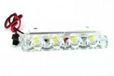 Stroboscoape LED 2*4LED Galben foto