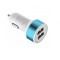 Incarcator auto Dual USB 12/24v 2.1A-1.0A COD 32