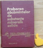 Probarea zacamintelor de substante minerale solide Sandu Badulescu Radut