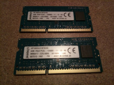 KIT RAM 2 x 4GB PC3L DDR3 KINGSTON Low Voltage foto