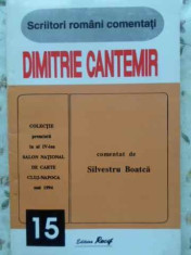Dimitrie Cantemir Comentat - Silvestru Boatca ,408006 foto