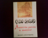 Kazuo Ishiguro Amintirea palida a muntilor, premiul Nobel pentru literatura 2017, Univers