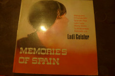 Disc vinyl Ladi Geisler ?? Memories Of Spain Ex Libris ?? XL 171 011 foto