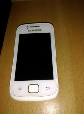 Telefon mobil Samsung Galaxy Gio S5660 Alb + bonus cartela Orange 5EUR foto