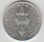 Vatican 1975 - 10 Lira foto