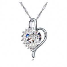 Colier Ruff Crystal Heart foto