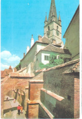 Sibiu 1979 - pasajul scarilor foto