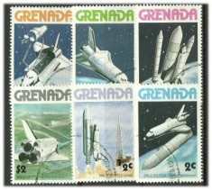 Grenada 1978 - rachete, serie stampilata foto