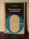 Permanente romanesti - Al. Piru