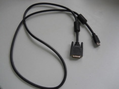 Cablu DVI la HDMI pentru conectare monitor TV LCD Plasma 1,5 m foto