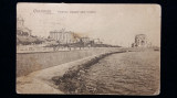 CONSTANTA - VEDEREA DIGULUI SPRE CASINO - INCEPUT DE 1900, Circulata, Fotografie