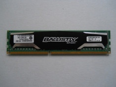 Memorie Ram Crucial Ballistix Sport 8 GB (1 x 8 GB) 1600Mhz DDR3. foto