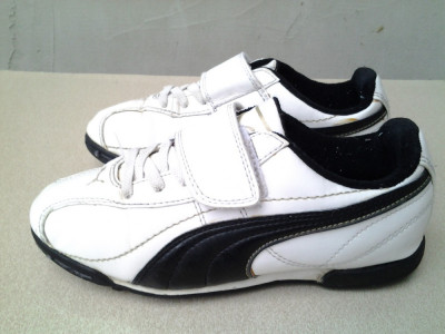 Puma White | pantofi sport copii mar. 33 | 20.5 cm foto