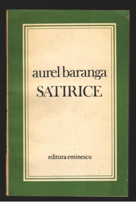 (C7945) SATIRICE DE AUREL BARANGA