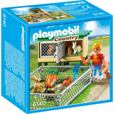 Tarc de iepuri cu cusca Playmobil foto