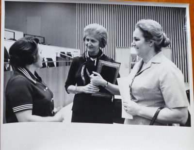 Mia Groza la cel de al treilea Comitet al Natiunilor Unite , 1970 , 1 foto