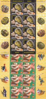 ROMANIA - HONG KONG,LP1922g - MINISHEET,2011,MNH NEOBLITERAT,ROMANIA. foto