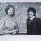 Foto cu ministrul adjunct de externe Maria Groza si ambasadorul Austriei , 1984
