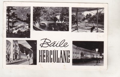 bnk cp Baile Herculane - Vedere - circulata foto