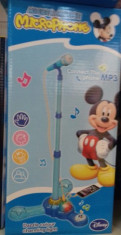 Microfon Mickey Mouse cu MP3 foto