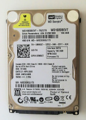 HDD laptop 160gb 5400rpm WD 2.5&amp;quot; slim foto