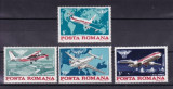 Romania 1984 - ANIVERSARI. AVIATIA CIVILA. AVIOANE, serie MNH, AC19, Nestampilat