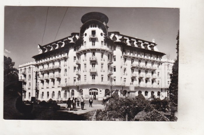 bnk cp Govora - Sanatoriul balnear - Pavilionul central - uzata