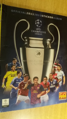 MRHAB LC - ALBUM STICKERE - UEFA - LIGA CAMPIONILOR EUROPENI - ED 2011 - 2012 foto