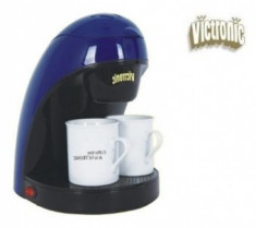 Filtru de cafea cu doua cesti din portelan Victronic VC609 foto