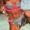 Costum de baie model bustiera cu push up