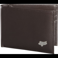 FOX BIFOLD LEATHER WALLET INTL ONLY BROWN foto