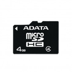 Card de memorie AData Micro SDHC 4 GB Clasa 4 foto