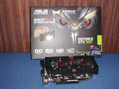 placa video Geforce GTX 960 OC 2GB Asus Strix Direct CU2 in garantie foto