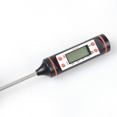 Termometru de bucatarie DIGITAL electronic PENTRU LICHIDE cu sonda tija pret NOU foto