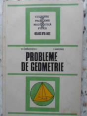 Probleme De Geometrie - I.c. Draghicescu, V. Masgras ,408261 foto