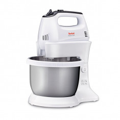 Mixer de mana cu bol fix TEFAL HT312138, 300W, 5 + turbo foto