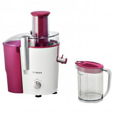 Storcator de fructe si legume BOSCH MES25C0, 1.25l, 700W, alb - rosu cassis foto