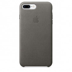 Carcasa din piele pentru iPhone 7 Plus, APPLE MMYE2ZM/A, Storm Gray foto