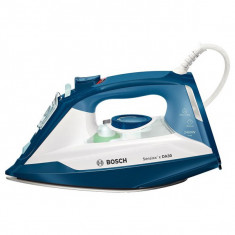 Fier de calcat BOSCH Sensixx&amp;amp;#x27;x DA30 Secure TDA3024110, Ceranium-Glissee, 150 g/min, 2400W, alb - albastru foto