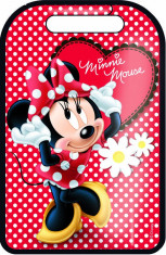 Protectie scaun auto Minnie Mouse, 68 x 44,5 cm foto