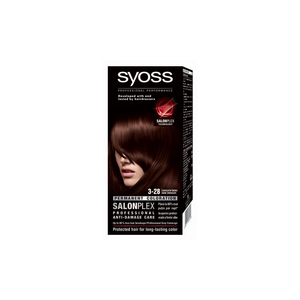 Vopsea De Par Syoss Color Bl 3 28 Ciocolatiu Inchis 115ml Arhiva